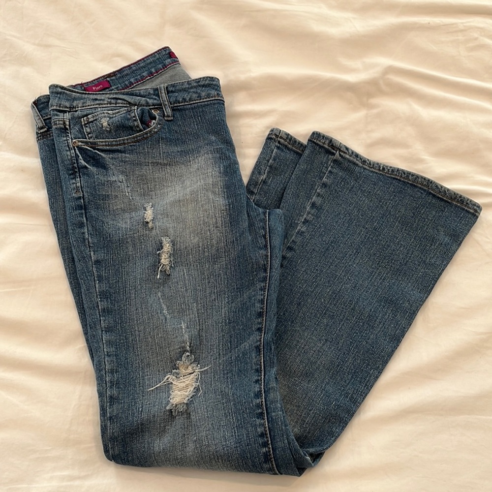 Flared jeans